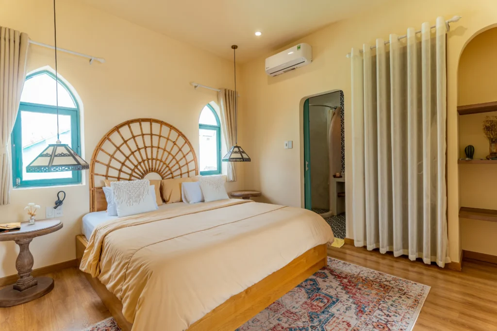 Phòng ngủ Apartment Family 2 phòng ngủ tại Alsahar Hội An